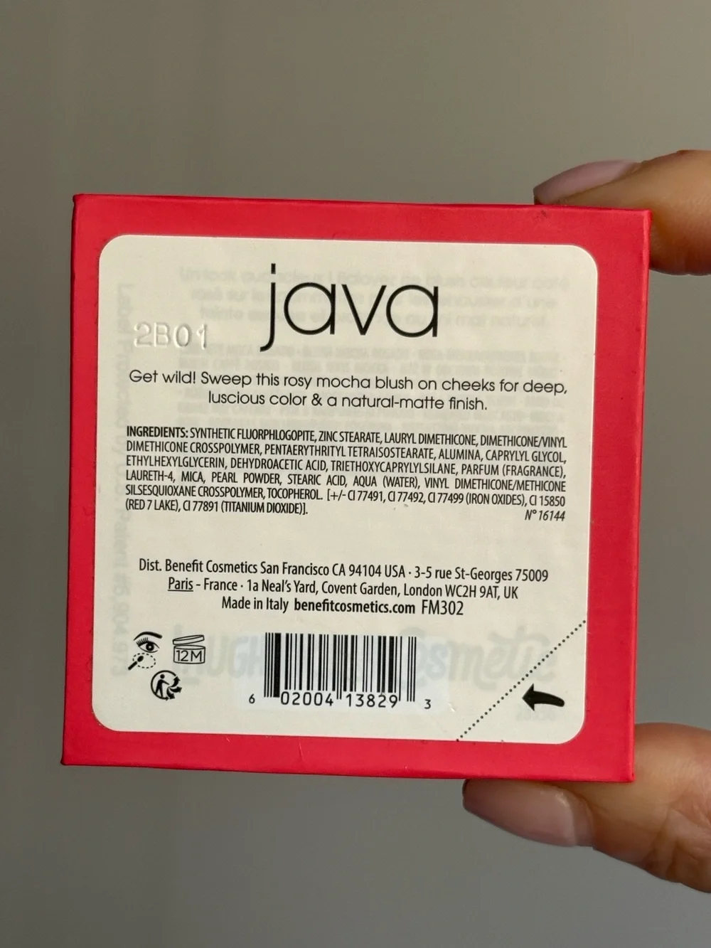 Benefit Java Blush